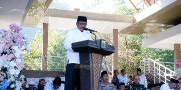 Ribuan Peserta Ikuti Khatam Akbar Dalam Gerakan Wakaf 1 Juta Al-quran, Ini Pesan Bupati Sukabumi