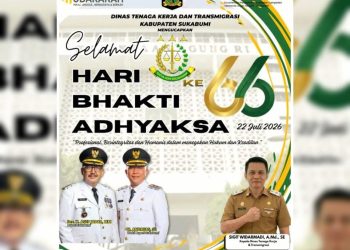 Disnakertrans Kabupaten Sukabumi‎ Ucapkan Selamat Hari Bhakti Adhyaksa ke-66