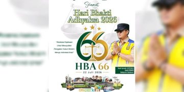 Dinas Perkim Kabupaten Sukabumi Mengucapkan Selamat Hari Bhakti Adhyaksa ke-66