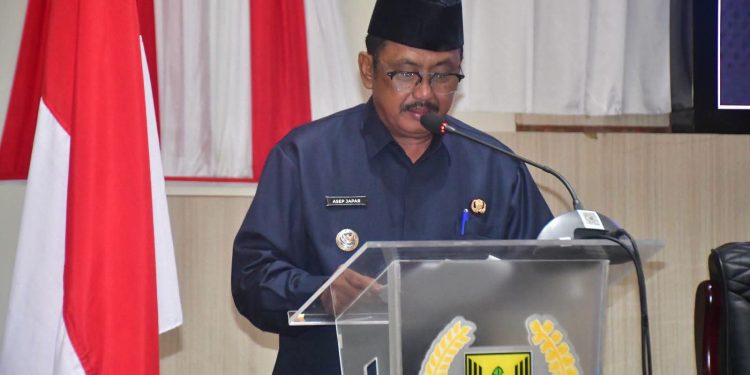 Dalam Rapat Paripurna, Bupati Sukabumi Sampaikan Tiga Agenda Penting
