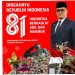Disperkim Kabupaten Sukabumi Ucapkan Dirgahayu Kemerdekaan RI ke-81