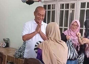 Brigjen TNI Rabimin S.IP Berbagi Kebahagian Dengan Salurkan Paket Sembako, Ratusan Warga Satuduit Sumringah