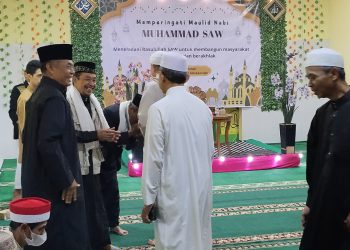 Foto Istimewa : Warga Satuduit Cianjur Penuh Kebersamaan Ikuti Maulid Nabi Muhammad SAW.