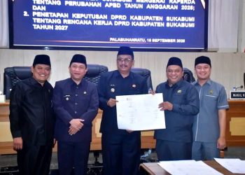 APBD Perubahan Kabupaten Sukabumi TA 2026 Disepakati, Ini Paparan Ketua DPRD