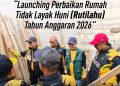 Touring Ngalongok Dulur Dilembur HJKS ke-156, Disperkim Launching Rutilahu dan Salurkan Air Bersih