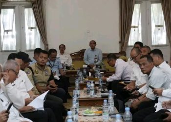 Bahas Pasca Bencana 2024, KSP Kunjungi Kabupaten Sukabumi