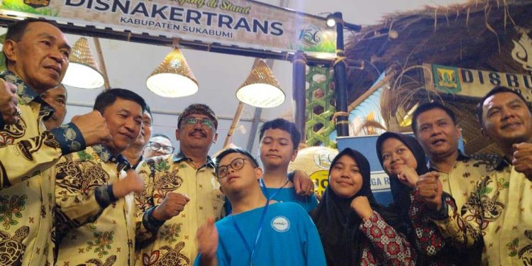 HJKS ke-156 Disnakertrans Buka Job Fair Sukabumi Expo 2026