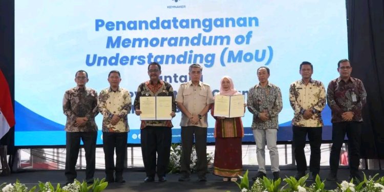 Menteri Ketenagakerjaan Buka Pelatihan TMT ABT BATCH 2, Bupati Sukabumi Yakini Perluas Lapangan Kerja