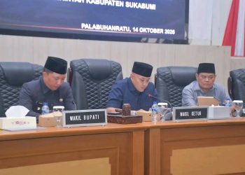 Rapat Paripurna DPRD Kabupaten Sukabumi Sampaikan Pandangan Umum Fraksi Atas Perubahan Perda Nomor 7/2016
