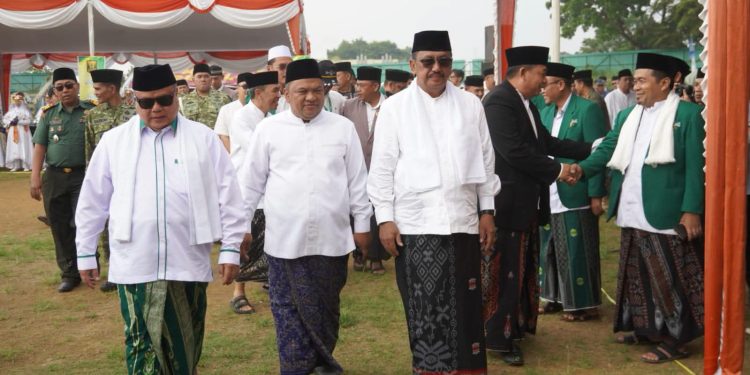 Ribuan Santri Se-kabupaten Sukabumi Ikuti Upacara Hari Santri, Ini Harapan Bupati