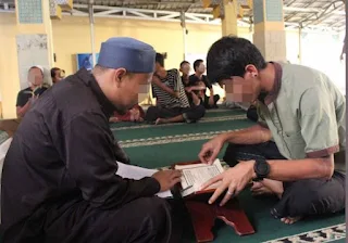 Warga Binanaan Lapas Kelas IIA Warungkiara, Antusias Ikuti Program Keagamaan Pesantren Khusus